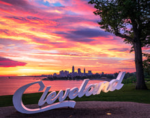 Load image into Gallery viewer, 'CLE Sunrise - landscape edition'