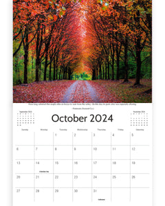 2024 'Ohio - Portrait of a Year' calendar - 12"x9" full gloss