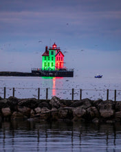 Load image into Gallery viewer, &#39;Happy Holidays from Lorain Lighthouse!&#39;