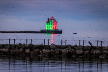 Load image into Gallery viewer, &#39;Happy Holidays from Lorain Lighthouse!&#39;