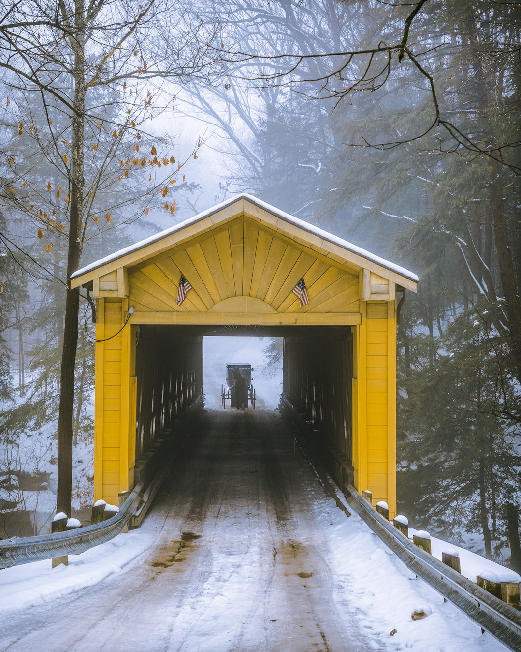 'Windsor Mills Covered Bridge'