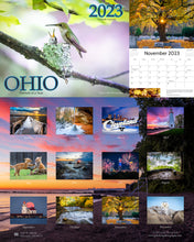 Load image into Gallery viewer, 2023 &#39;Ohio - Portrait of a Year&#39; - 12&quot;x9&quot; full gloss calendar