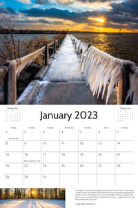 2023 'Ohio - Portrait of a Year' - 12"x9" full gloss calendar